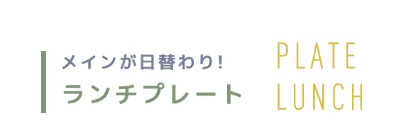 ランチプレート